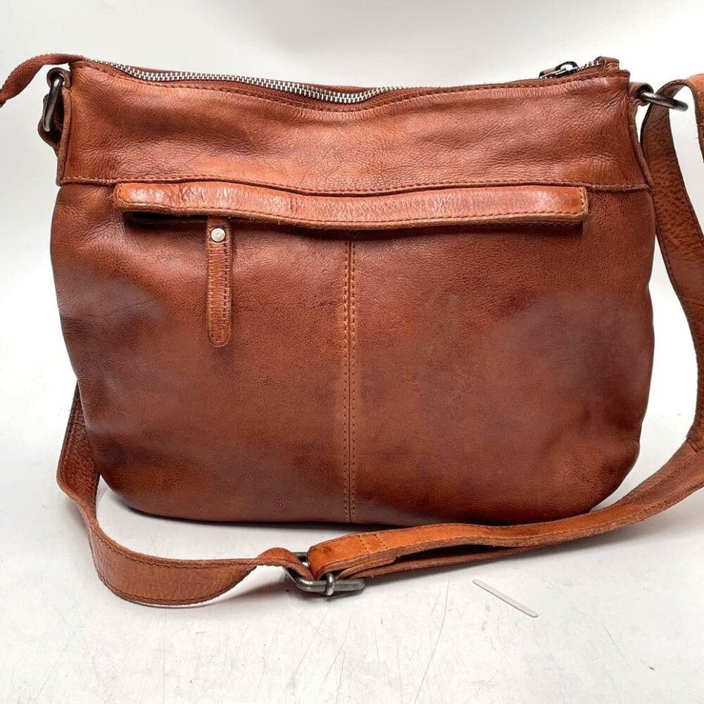 NWOT Vilenca Holland Woven Brown Leather Purse - Picture 3 of 6